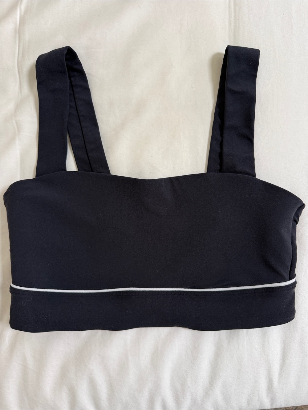 All in Motion Black Cropped Bralette Top - Women Intimates